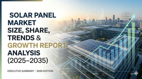 Solar Panel Market Size, Share, Trends & Growth Report Analysis (2025–2035)